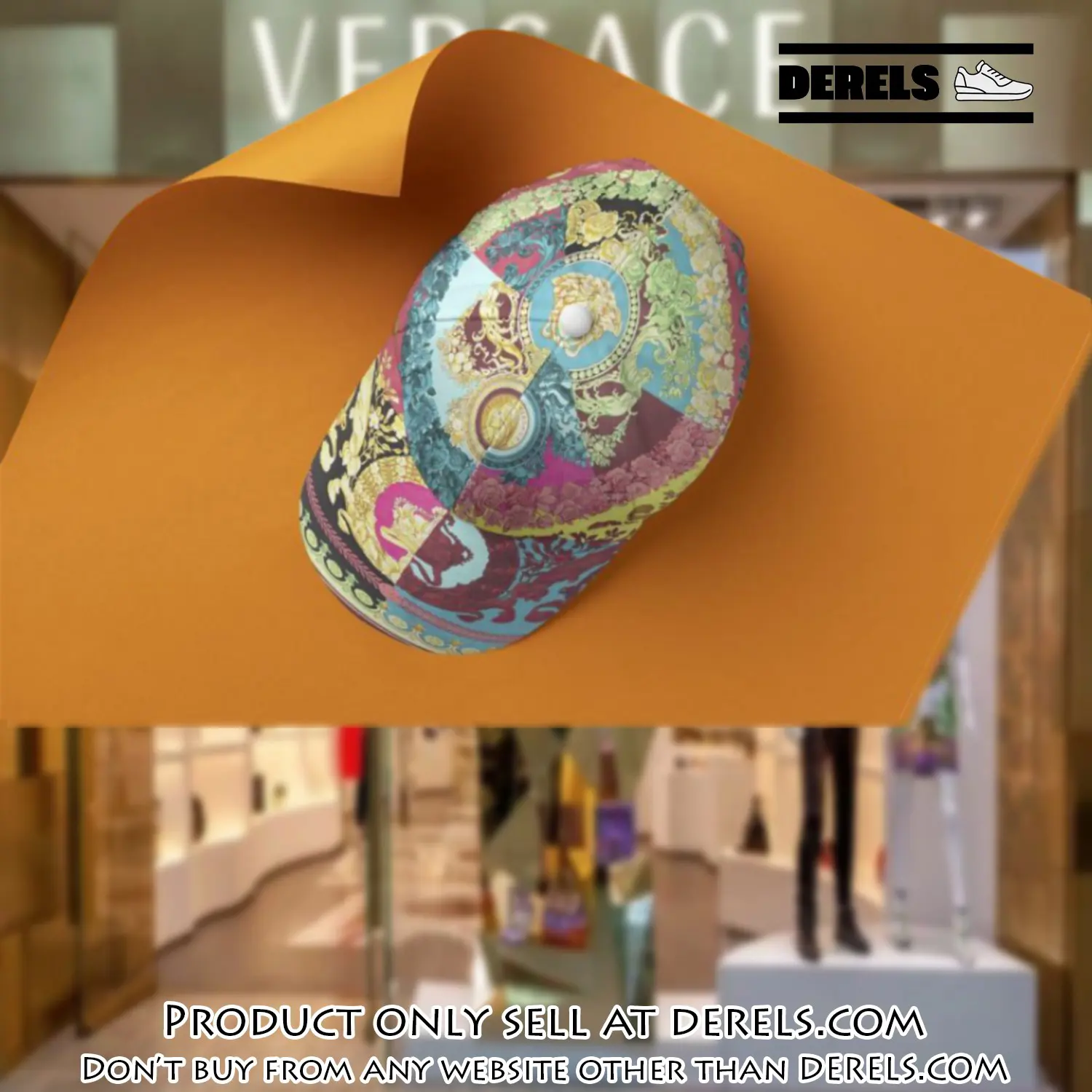 Versace luxury cap print 3d trending cap ctc1138 dr1502139